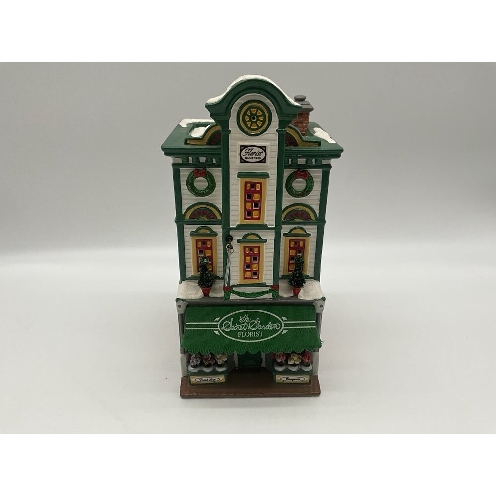 Department 56 - Secret Garden Florist #54885 Original Snow Village 1996 w/box - Picture 4 of 16